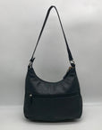 Giani Bernini Navy Nappa Leather Hobo Bag