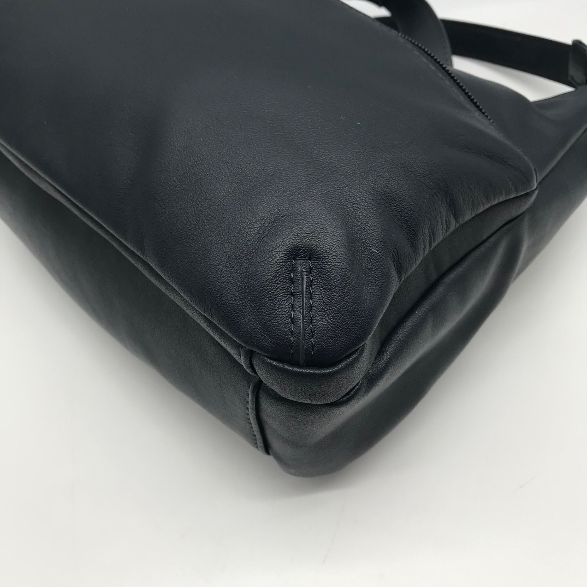 Giani Bernini Navy Nappa Leather Hobo Bag