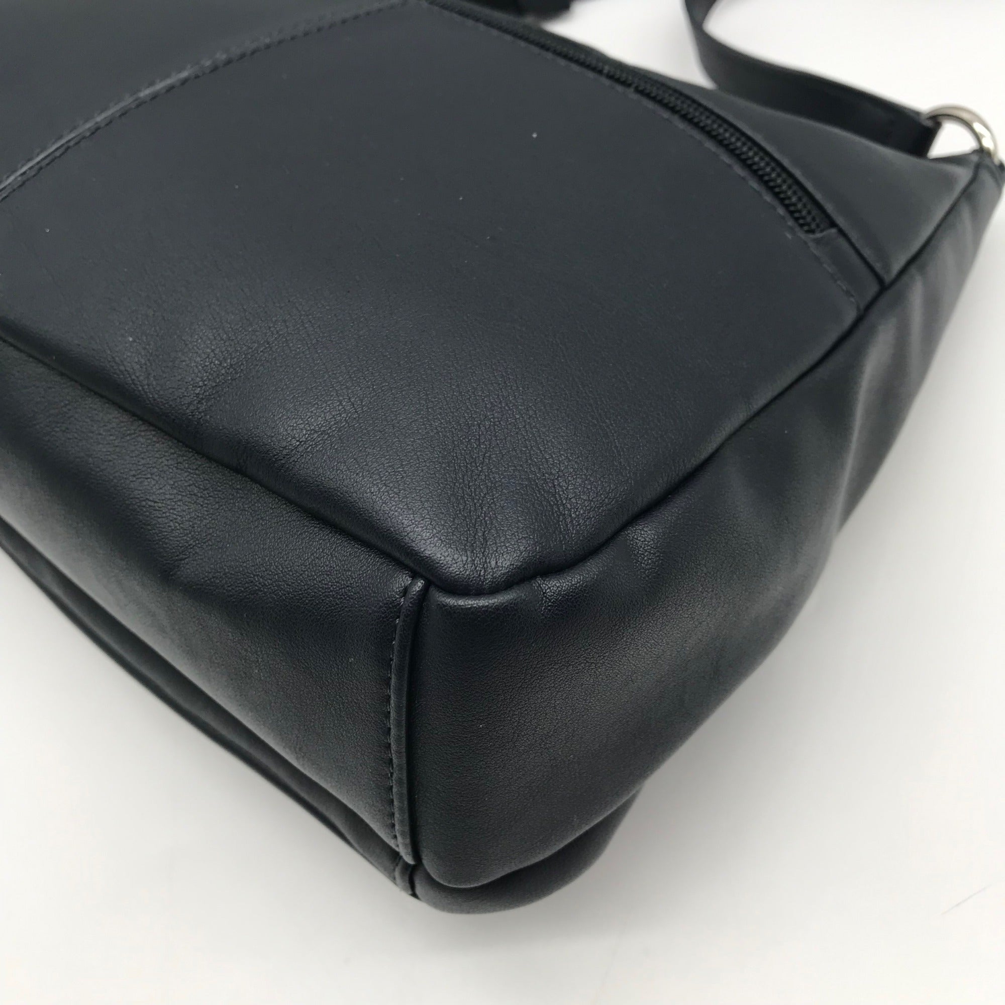 Giani Bernini Navy Nappa Leather Hobo Bag