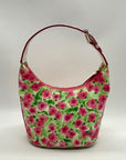 Dooney & Bourke Vintage Pink Petunia Shoulder Bag