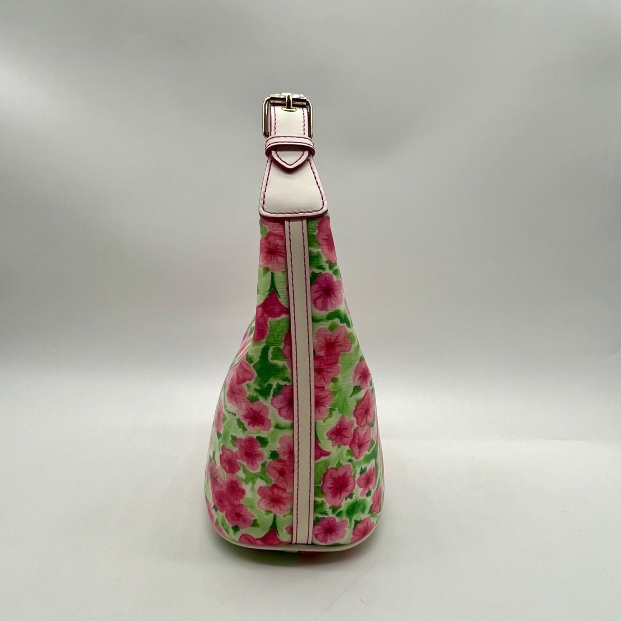 Dooney &amp; Bourke Vintage Pink Petunia Shoulder Bag