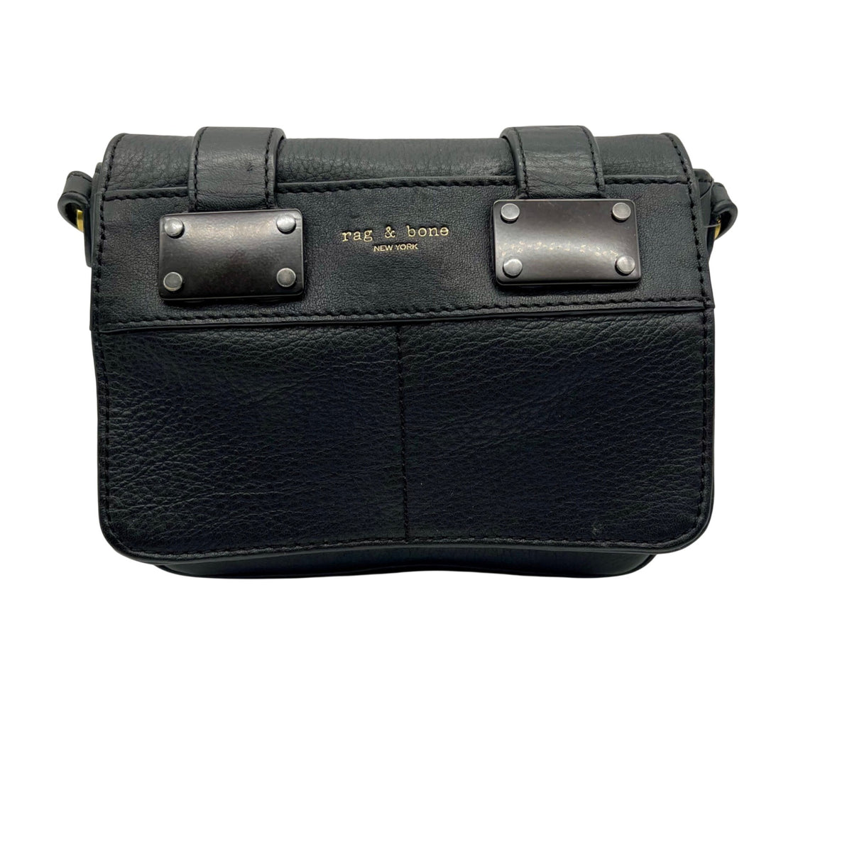 Rag &amp; Bone Black Leather Crossbody Bag