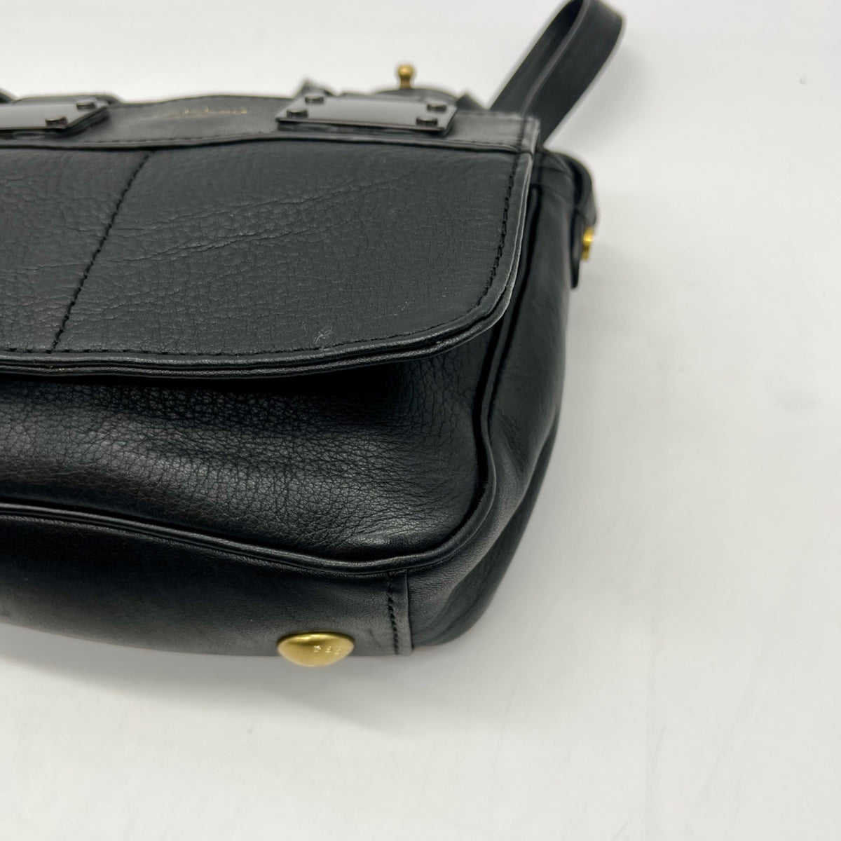 Rag &amp; Bone Black Leather Crossbody Bag