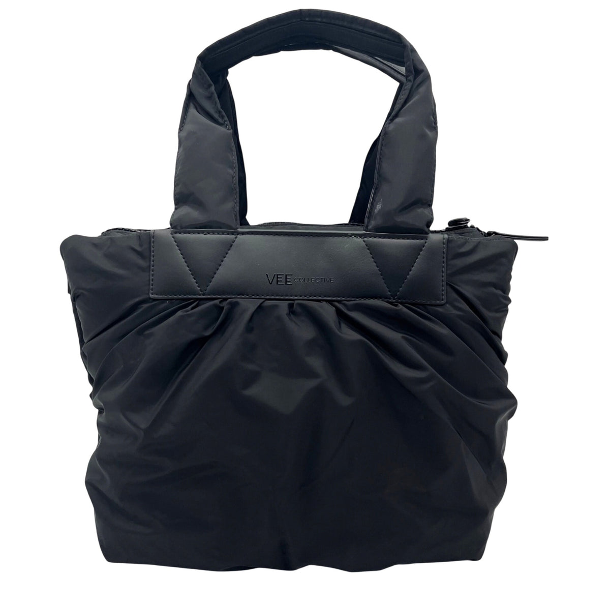 Vee Collective Black Fabric Caba Tote