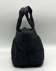 Vee Collective Black Fabric Caba Tote