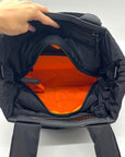 Vee Collective Black Fabric Caba Tote