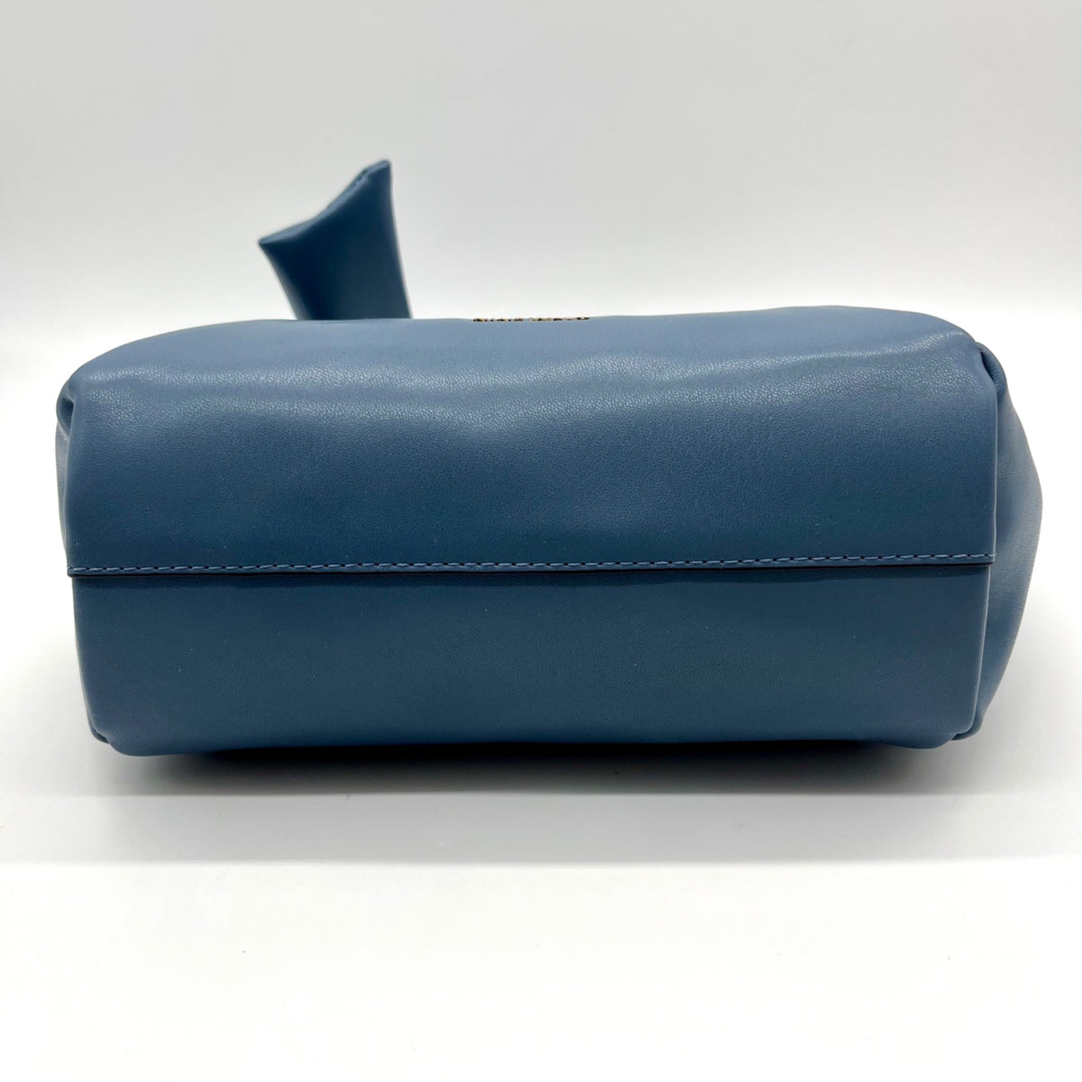 Nine West Dusty Blue Faux Leather Hobo-Style Shoulder Bag