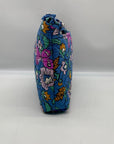Vera Bradley Blue Wild Prairie Hipster Shoulder Bag