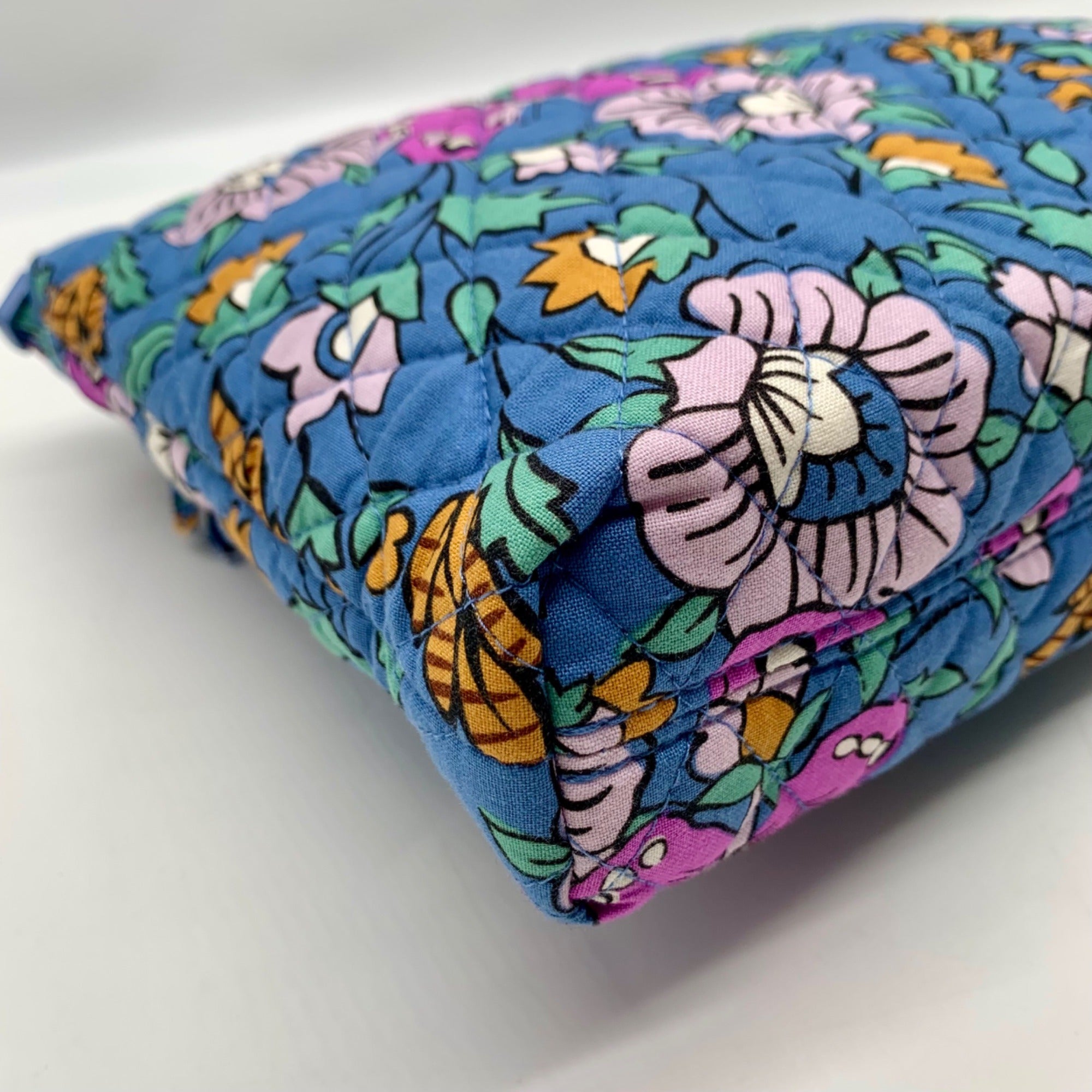 Vera Bradley Blue Wild Prairie Hipster Shoulder Bag