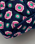 Vera Bradley Hipster Petal Dots Quilted Shoulder Bag