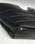I.N.C. International Concepts Black Faux Leather Zavaa Medium Tote Bag