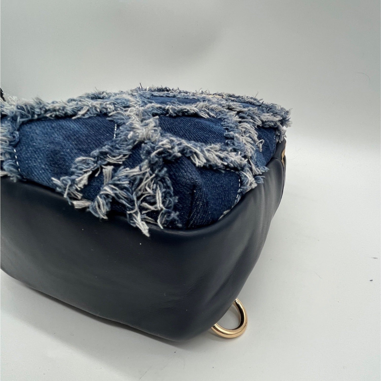 Marco Blue Denim Crossbody Bag