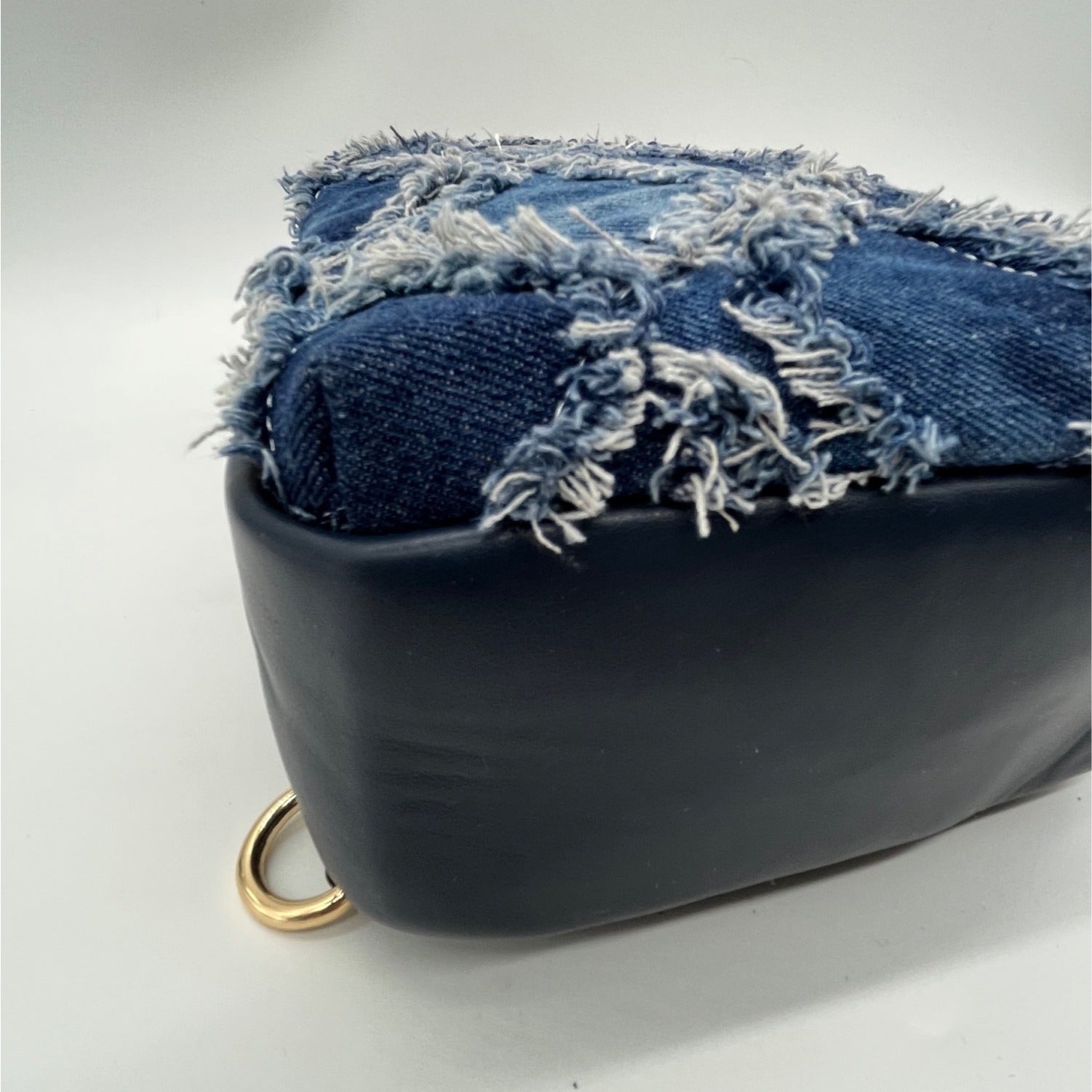 Marco Blue Denim Crossbody Bag