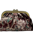 Patricia Nash Multicolored Leather European Tapesty Pattern Shoulder Bag