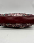 Patricia Nash Multicolored Leather European Tapesty Pattern Shoulder Bag