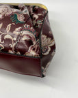 Patricia Nash Multicolored Leather European Tapesty Pattern Shoulder Bag