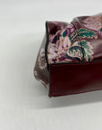 Patricia Nash Multicolored Leather European Tapesty Pattern Shoulder Bag