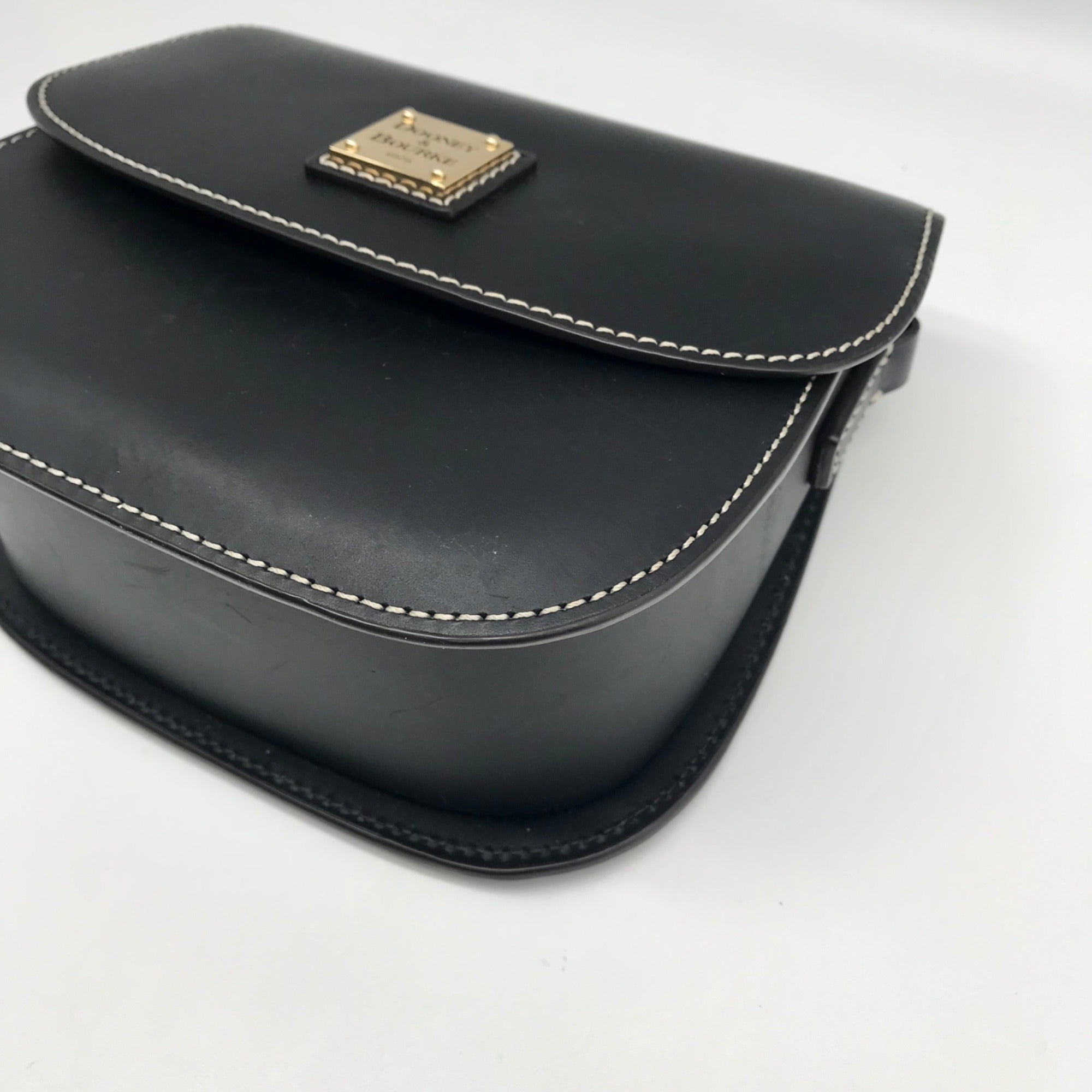 Dooney &amp; Bourke Wexford Leather Saddle Crosbody Bag