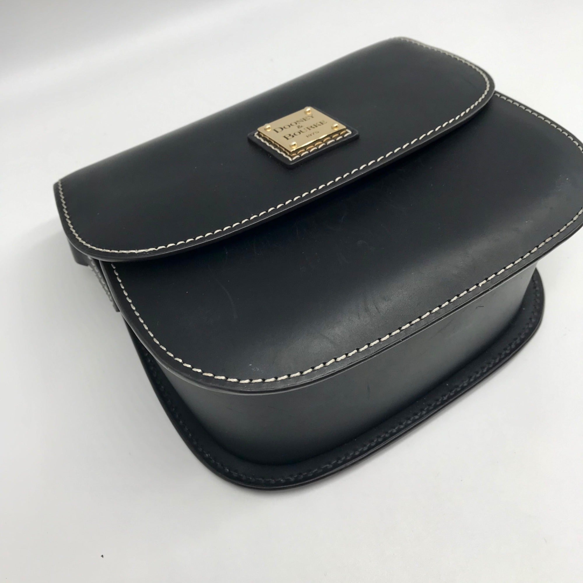 Dooney &amp; Bourke Wexford Leather Saddle Crosbody Bag