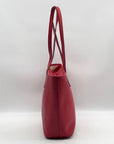 Michael Kors Jet Set Red Saffiano Leather Tote