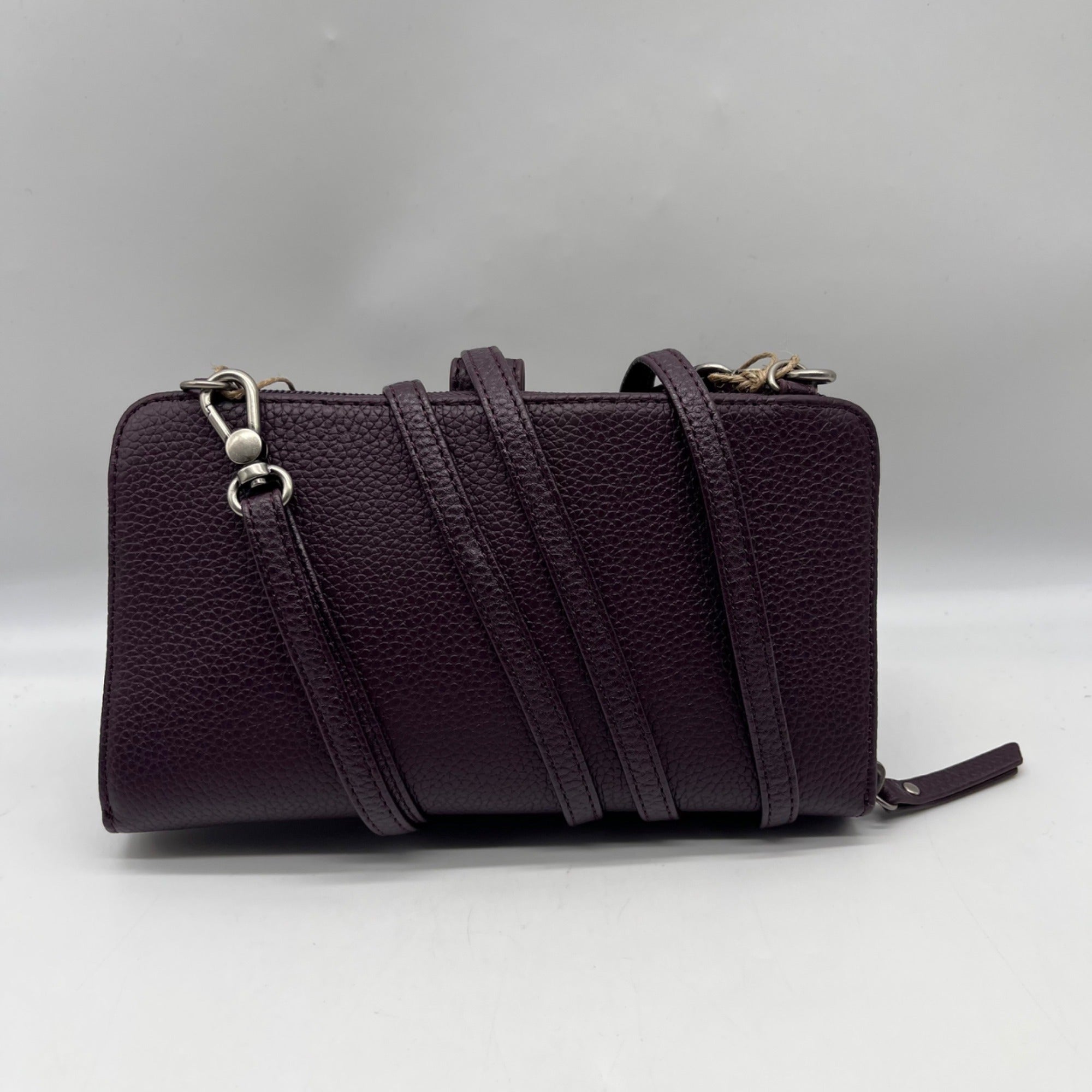 The Sak Iris Large Purple Leather Crossbody Bag