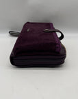 The Sak Iris Large Purple Leather Crossbody Bag