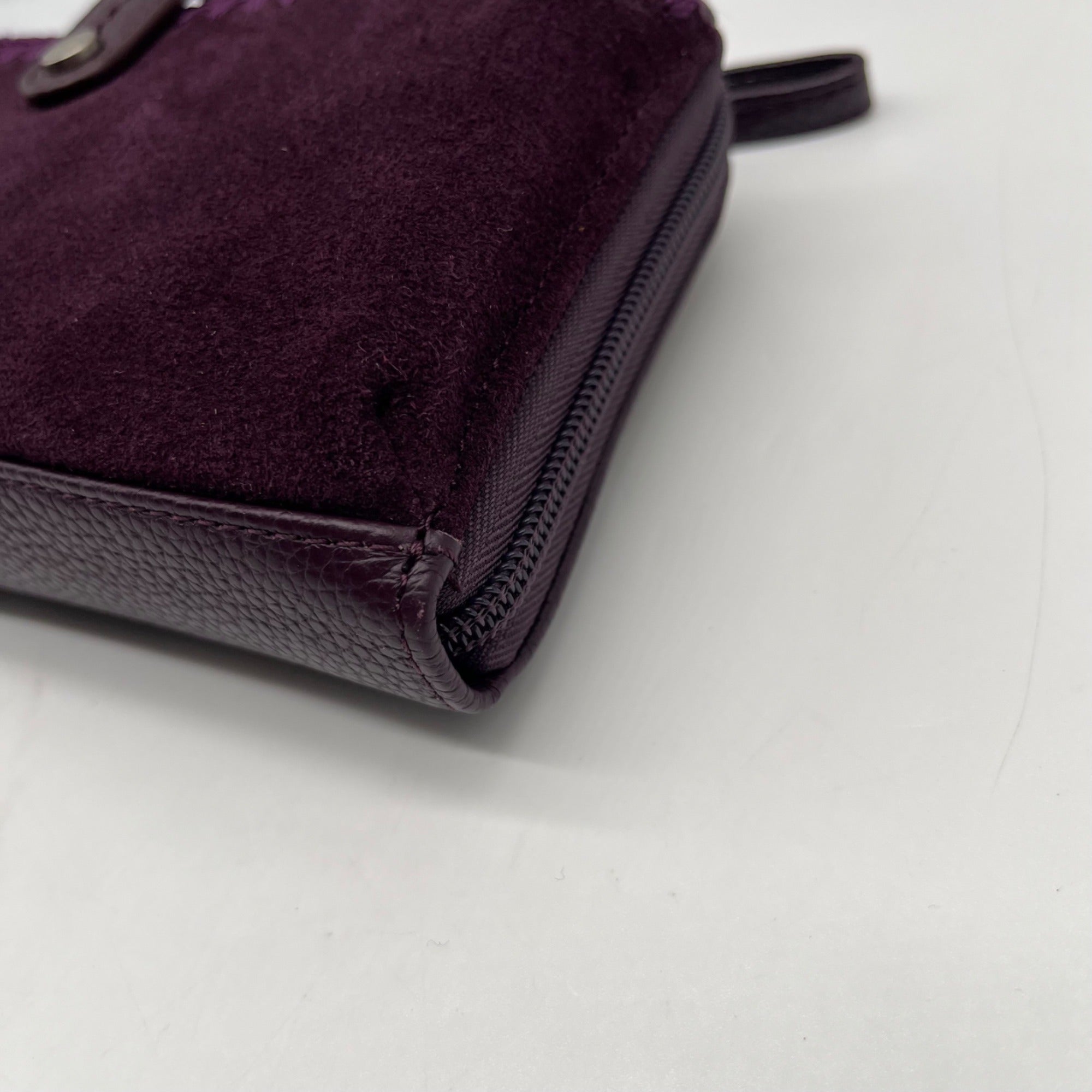 The Sak Iris Large Purple Leather Crossbody Bag