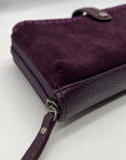 The Sak Iris Large Purple Leather Crossbody Bag