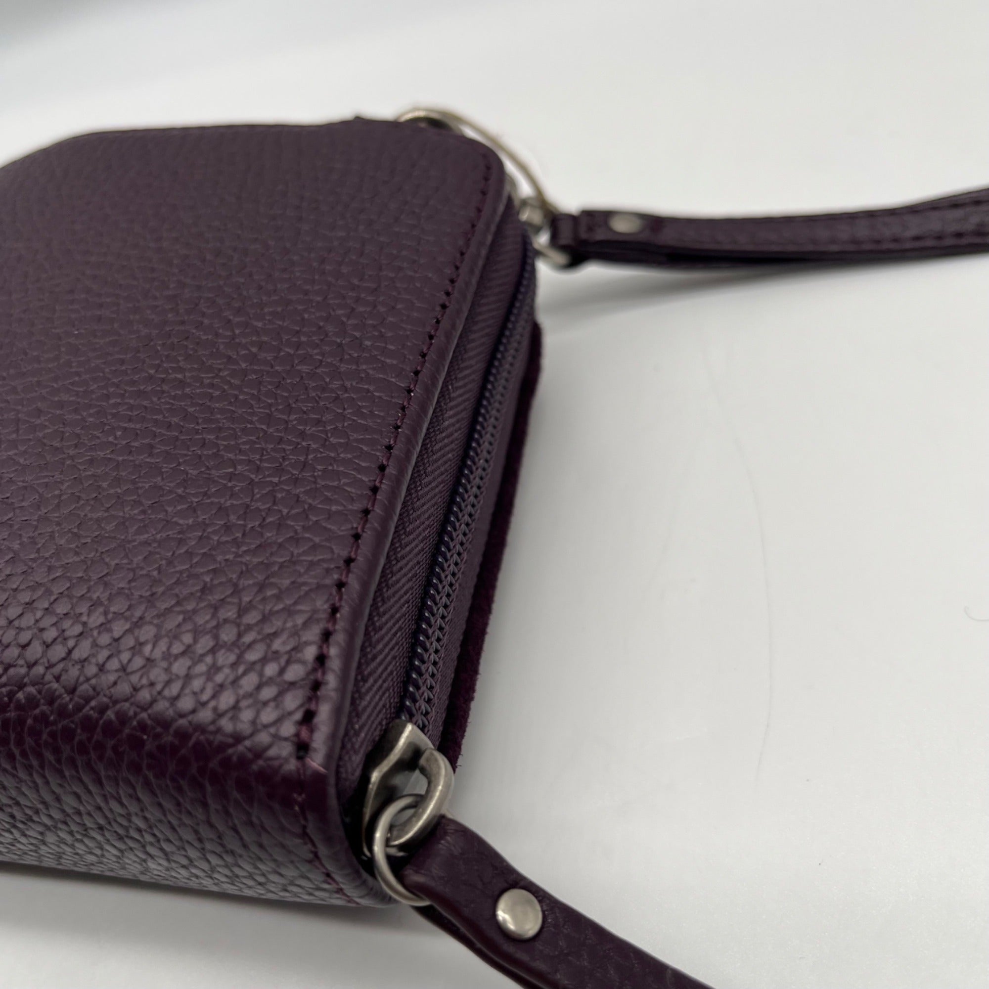 The Sak Iris Large Purple Leather Crossbody Bag