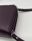The Sak Iris Large Purple Leather Crossbody Bag