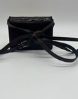 Brighton Brown Croc-Embossed Wallet Crossbody
