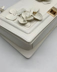 I.N.C. International Concepts Vanilla Ajae Flap Floral Crossbody Bag