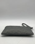 Baggallini Grey Fabric RFID Blocking Wristlet