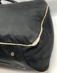 Tory Burch Black Nylon Ella Tote Bag