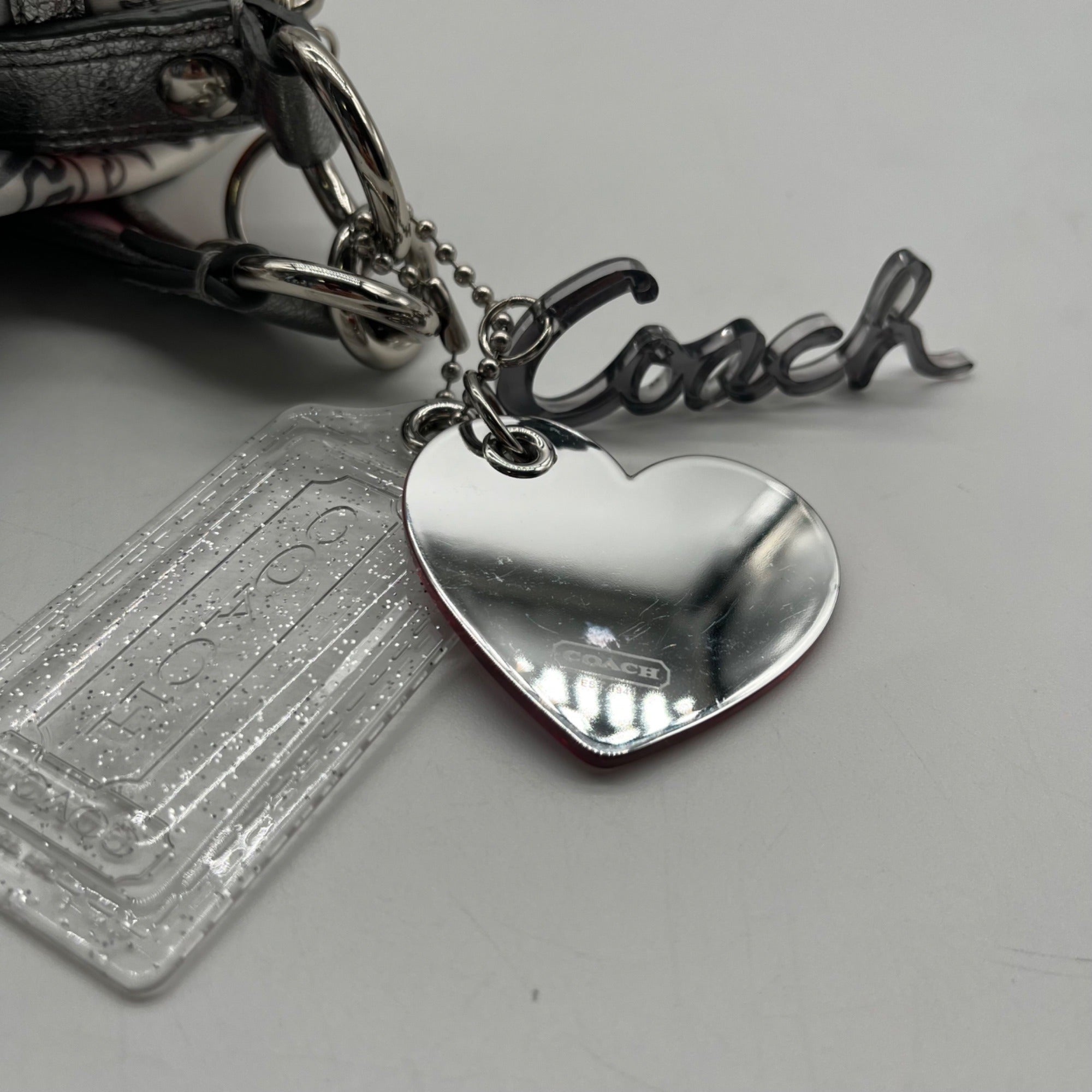 Coach Poppy Graffiti Fabric Groovy Shoulder Bag-14549