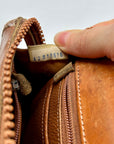 Dooney & Bourke Vintage Peanut Butter Pebbled Leather Crossbody Set