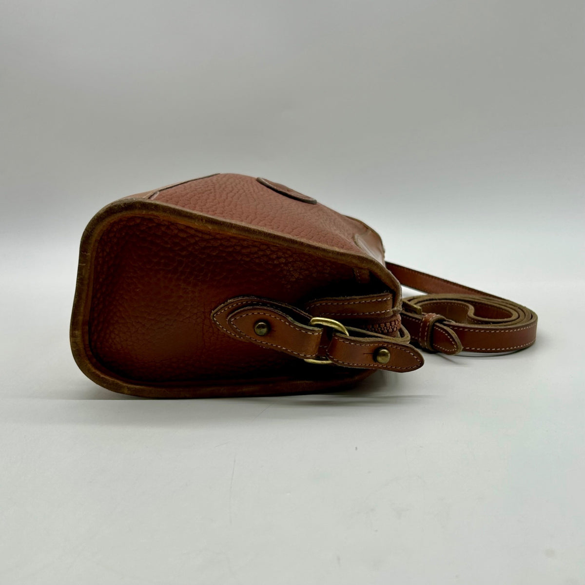 Dooney &amp; Bourke Vintage Peanut Butter Pebbled Leather Crossbody Set
