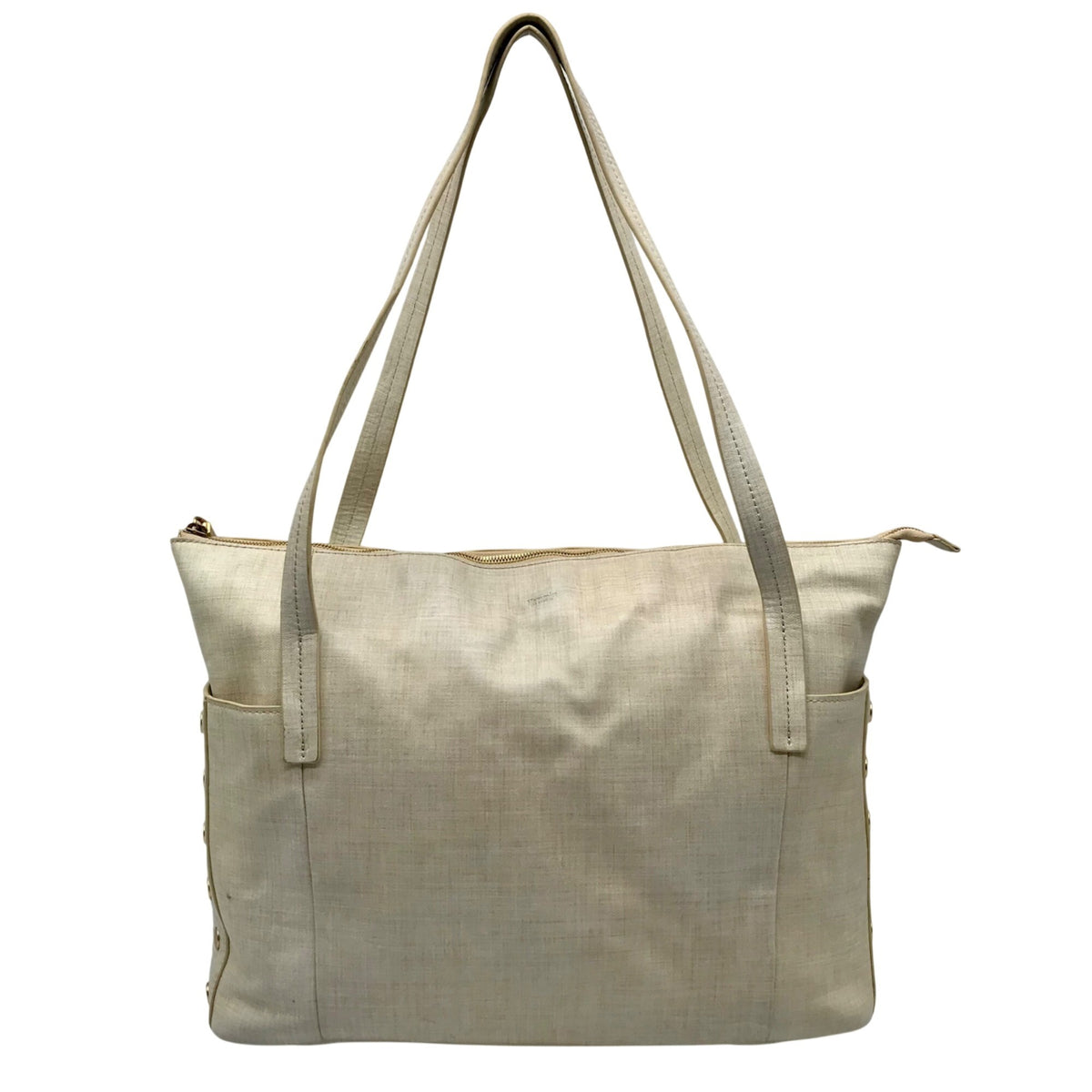 Hammitt Leather Semolina Cream Addie Large Shoulder Bag