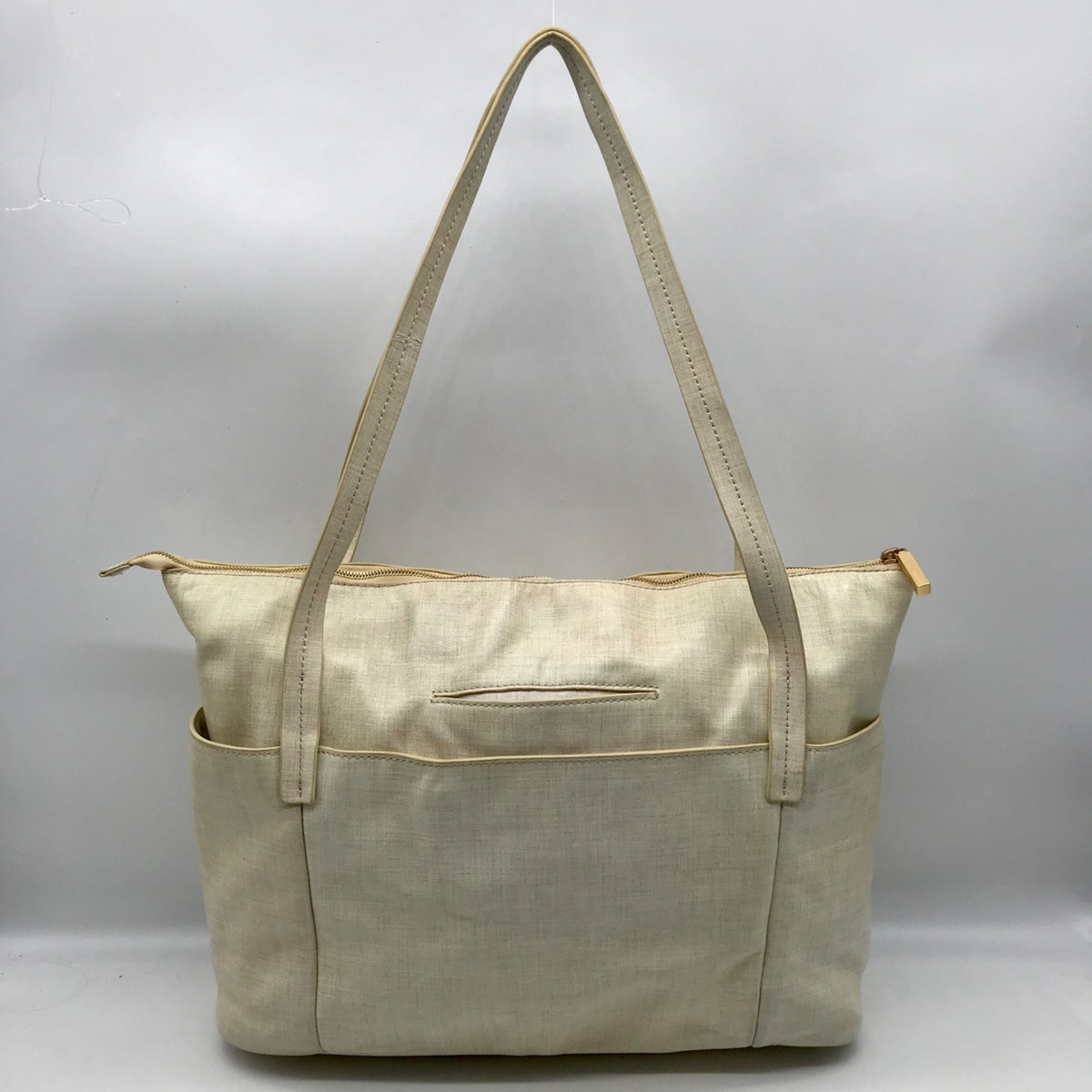 Hammitt Leather Semolina Cream Addie Large Shoulder Bag