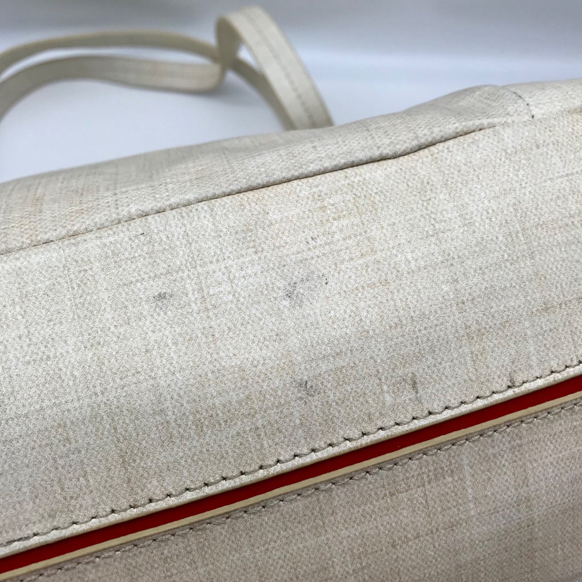 Hammitt Leather Semolina Cream Addie Large Shoulder Bag