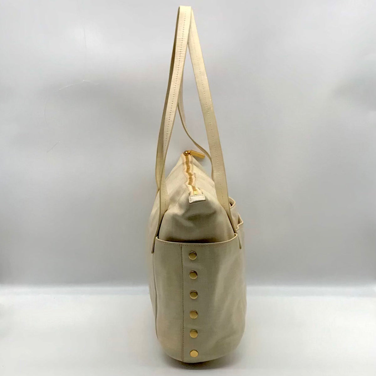 Hammitt Leather Semolina Cream Addie Large Shoulder Bag