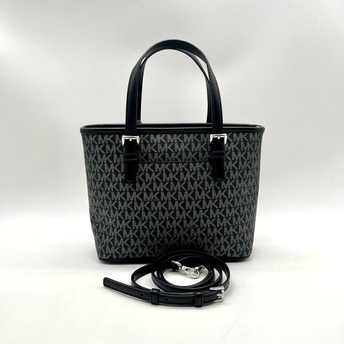 Michael Kors Black Jet Set Travel Extra-Small Tote Bag