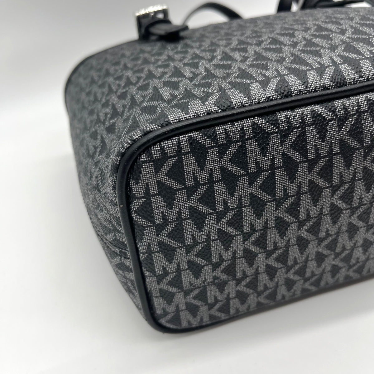 Michael Kors Black Jet Set Travel Extra-Small Tote Bag