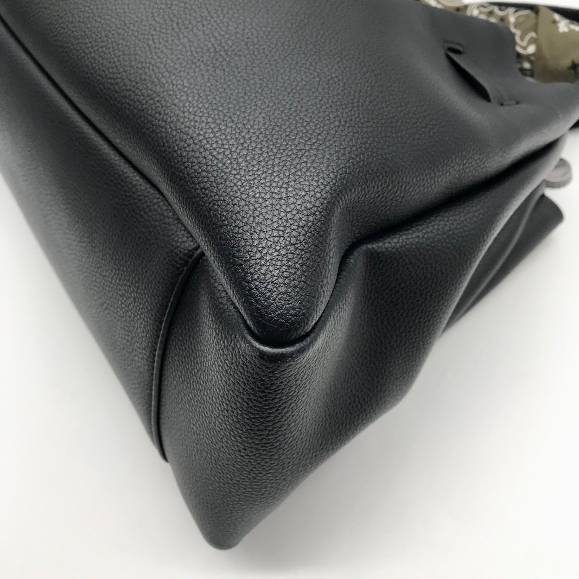 DKNY Black Bryar Charm Satchel Bag