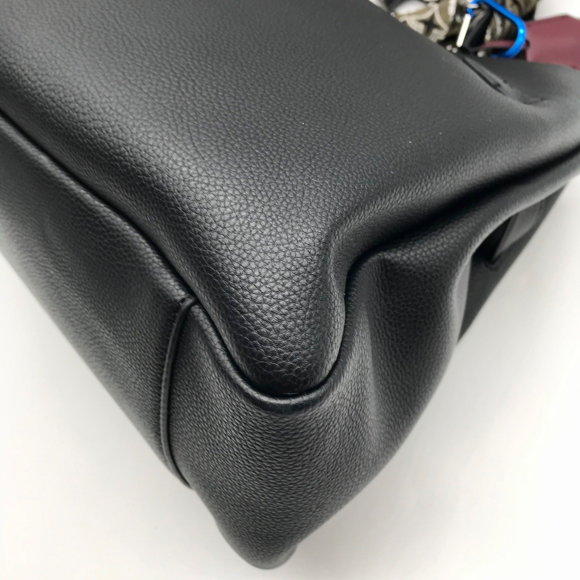 DKNY Black Bryar Charm Satchel Bag