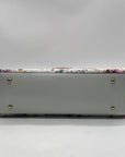 Dasien Botanical Floral Print Faux Leather Satchel Set