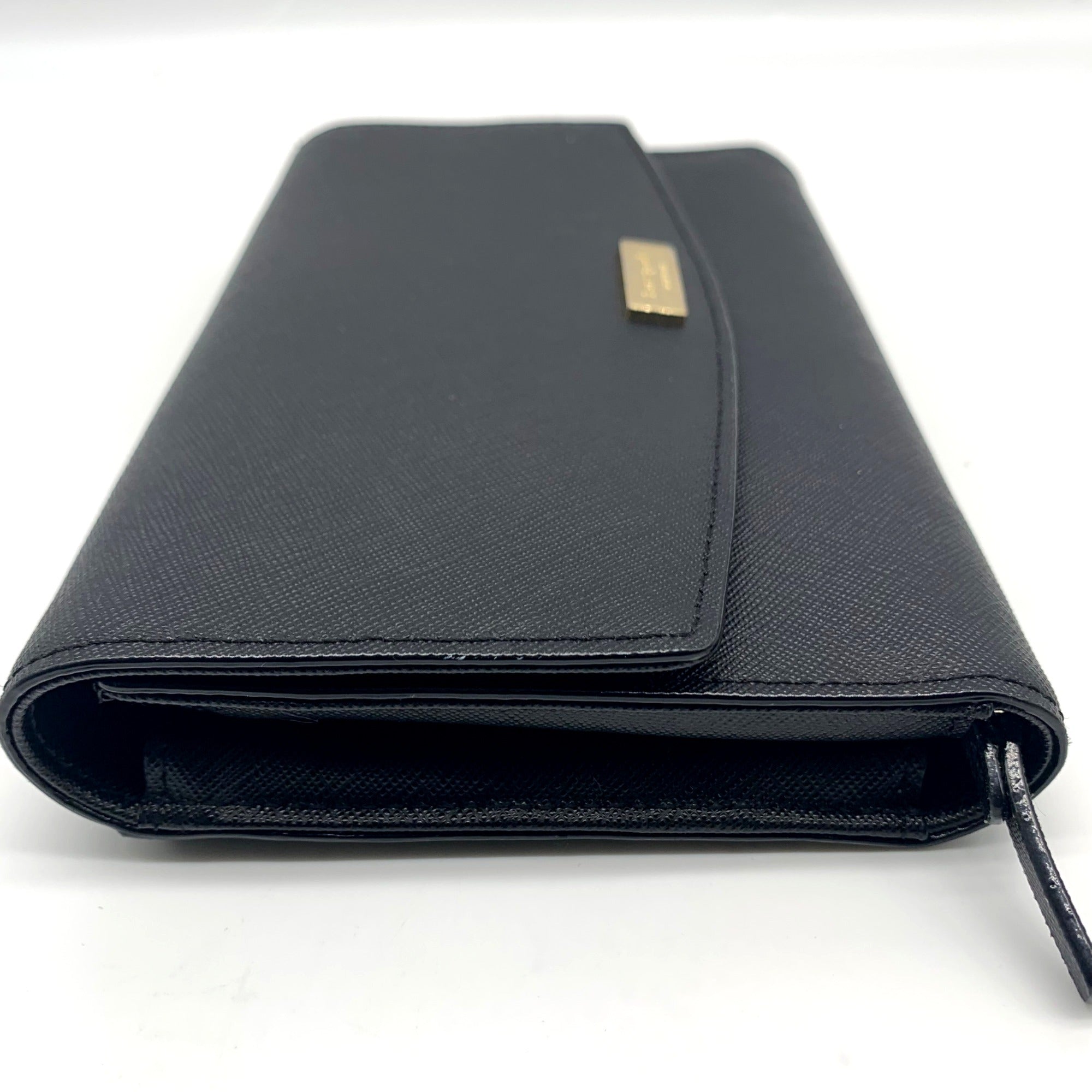 Kate Spade Black Saffiano Laurel Way Winni Wallet Convertible