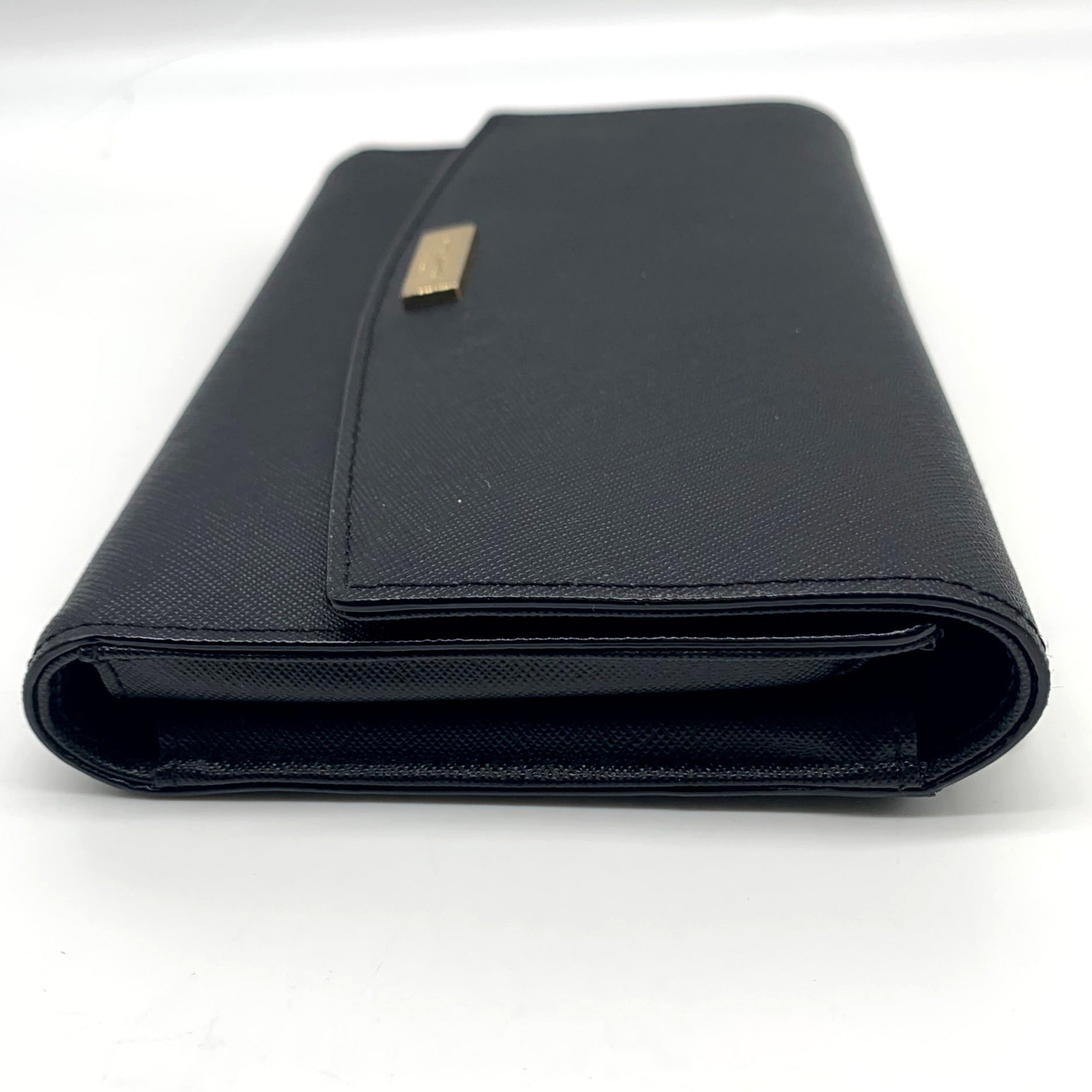Kate Spade Black Saffiano Laurel Way Winni Wallet Convertible