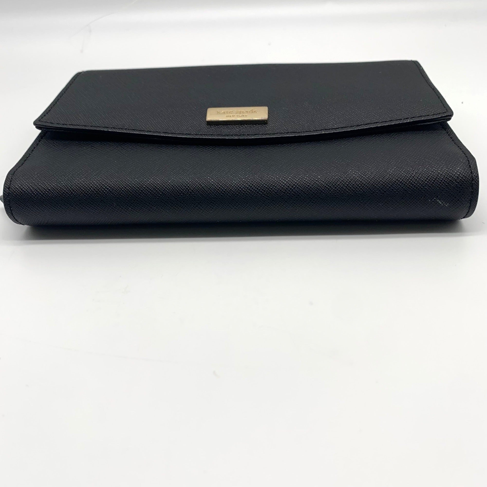 Kate Spade Black Saffiano Laurel Way Winni Wallet Convertible