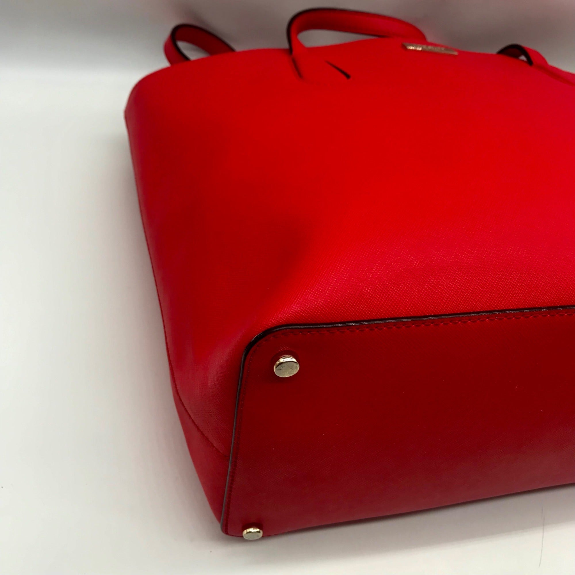Kate Spade Red Leather Laurel Way Jaymes Shoulder Bag